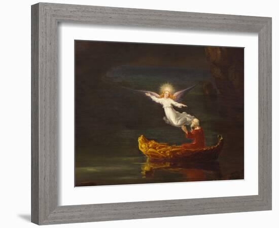 The Voyage of Life: Old Age (Detail), 1842 (Oil on Canvas)-Thomas Cole-Framed Giclee Print