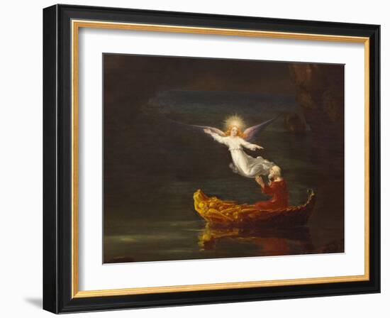 The Voyage of Life: Old Age (Detail), 1842 (Oil on Canvas)-Thomas Cole-Framed Giclee Print