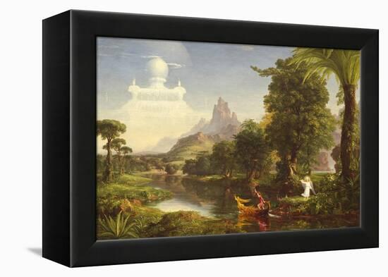 The Voyage of Life: Youth, 1842-Thomas Cole-Framed Premier Image Canvas