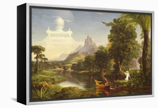 The Voyage of Life: Youth, 1842-Thomas Cole-Framed Premier Image Canvas