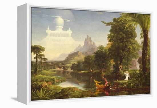 The Voyage of Life: Youth, 1842-Thomas Cole-Framed Premier Image Canvas