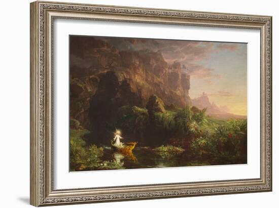 The Voyage of Life: Youth, 1842-Thomas Cole-Framed Art Print