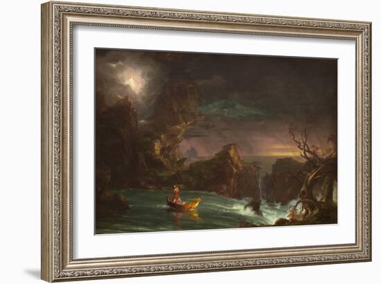 The Voyage of Manhood: Manhood, 1842-Thomas Cole-Framed Art Print