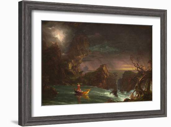 The Voyage of Manhood: Manhood, 1842-Thomas Cole-Framed Art Print