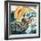 The Voyage of the Kon-Tiki-Ron Embleton-Framed Giclee Print