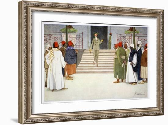 The Vultures', 1908-Lance Thackeray-Framed Giclee Print