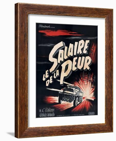 The Wages of Fear 1953 (Le Salaire De La Peur)-null-Framed Giclee Print