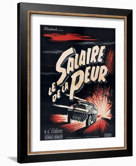 The Wages of Fear 1953 (Le Salaire De La Peur)-null-Framed Giclee Print