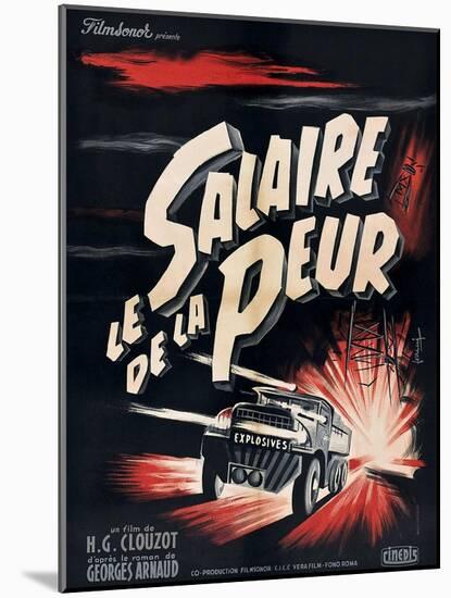 The Wages of Fear 1953 (Le Salaire De La Peur)-null-Mounted Giclee Print