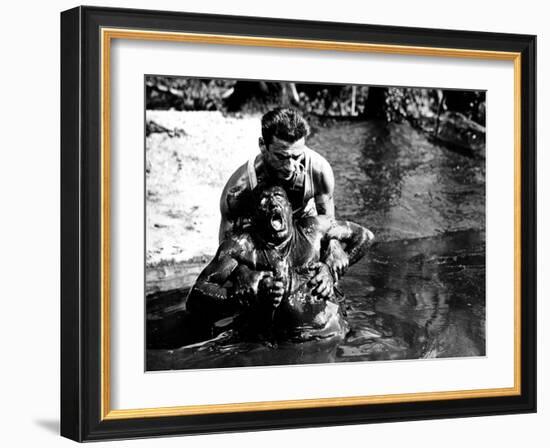 The Wages of Fear, (aka Le Salaire De La Peur), Charles Vanel, Yves Montand, 1953-null-Framed Photo