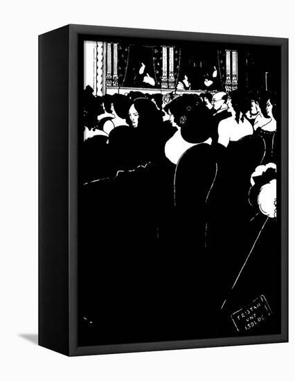 The Wagnerites-Aubrey Beardsley-Framed Premier Image Canvas