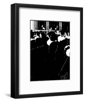 The Wagnerites-Aubrey Beardsley-Framed Photographic Print