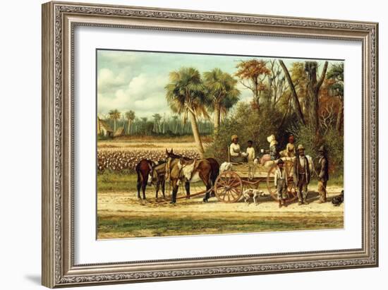 The Wagon's Empty-William Aiken Walker-Framed Giclee Print