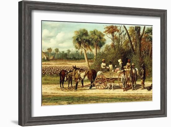 The Wagon's Empty-William Aiken Walker-Framed Giclee Print