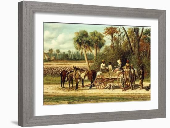 The Wagon's Empty-William Aiken Walker-Framed Giclee Print