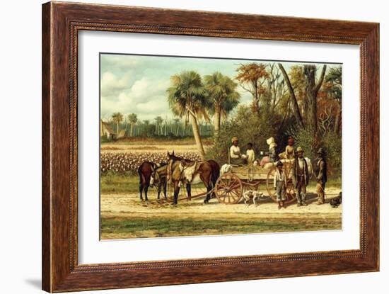 The Wagon's Empty-William Aiken Walker-Framed Giclee Print