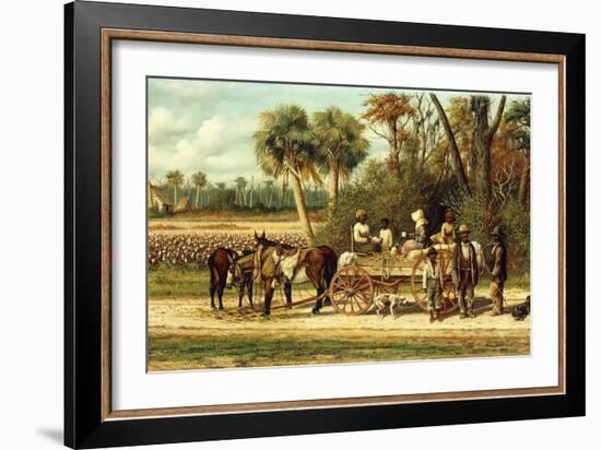 The Wagon's Empty-William Aiken Walker-Framed Giclee Print