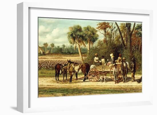 The Wagon's Empty-William Aiken Walker-Framed Giclee Print