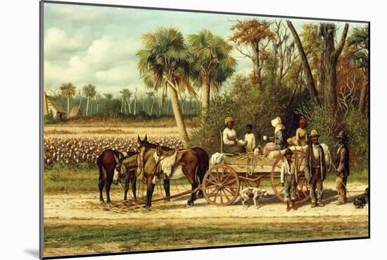 The Wagon's Empty-William Aiken Walker-Mounted Giclee Print