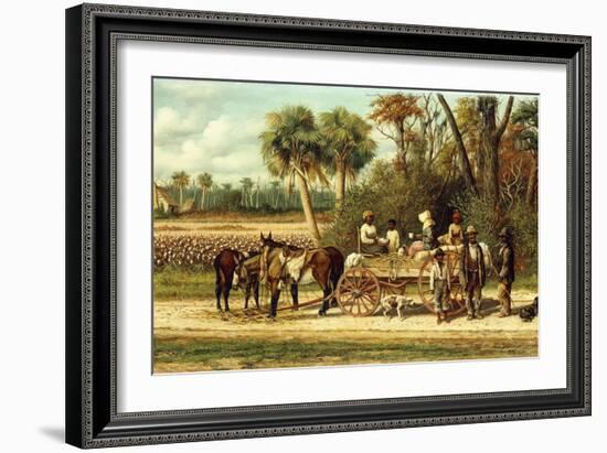 The Wagon's Empty-William Aiken Walker-Framed Giclee Print