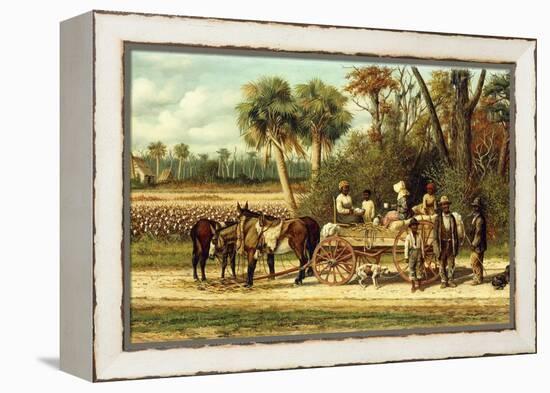 The Wagon's Empty-William Aiken Walker-Framed Premier Image Canvas