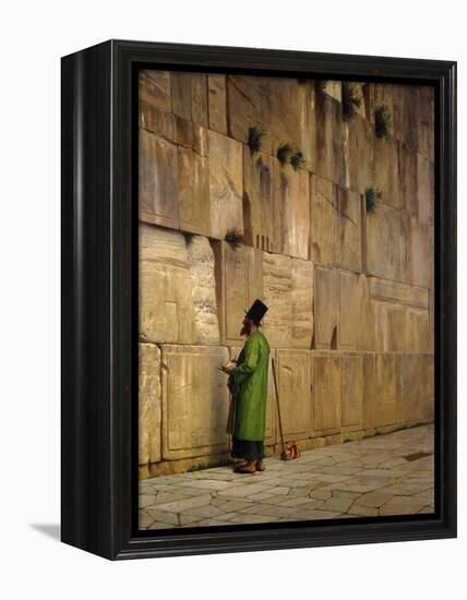 The Wailing Wall, 1880-Jean Leon Gerome-Framed Premier Image Canvas