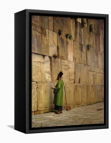 The Wailing Wall, 1880-Jean Leon Gerome-Framed Premier Image Canvas