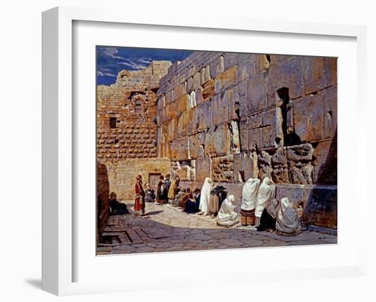 The Wailing Wall, Jerusalem, Israel-Carl Werner-Framed Giclee Print