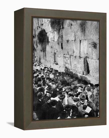 The Wailing Wall, Jerusalem-null-Framed Premier Image Canvas