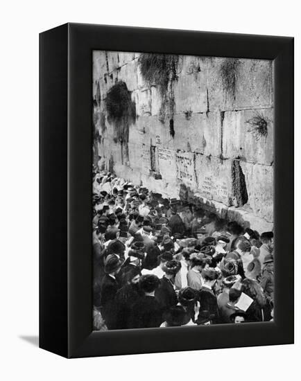 The Wailing Wall, Jerusalem-null-Framed Premier Image Canvas