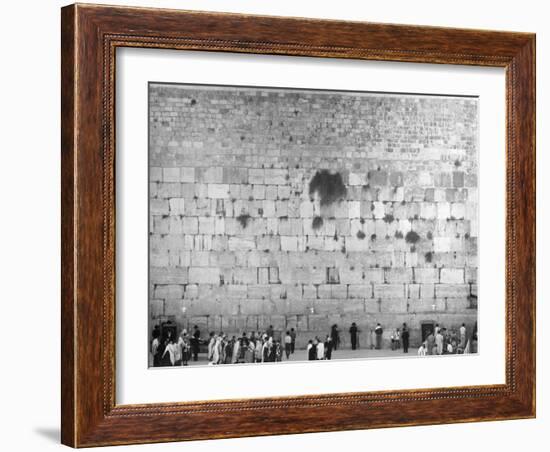 The Wailing Wall-null-Framed Photographic Print