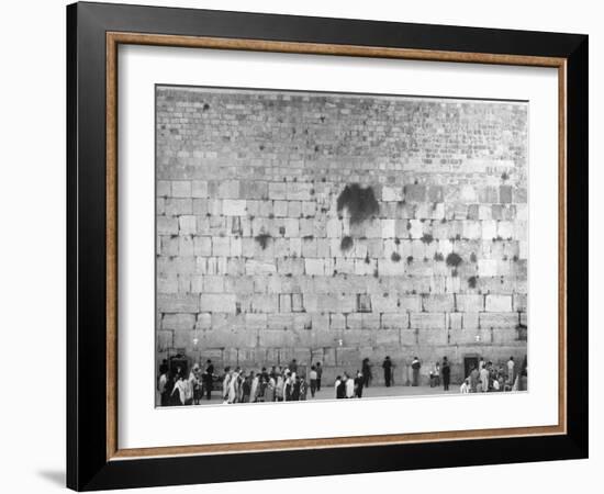 The Wailing Wall-null-Framed Photographic Print