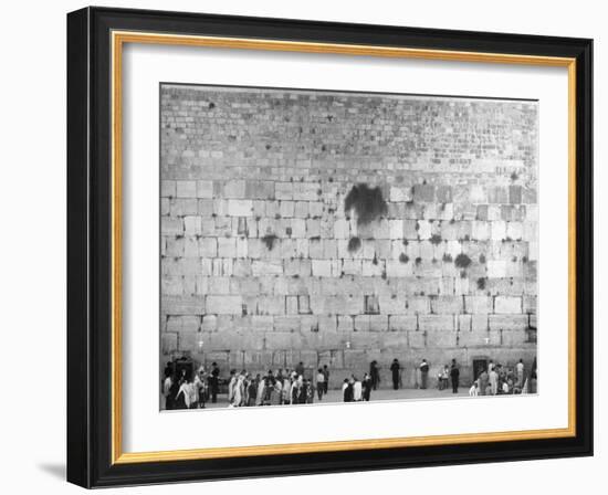 The Wailing Wall-null-Framed Photographic Print