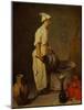 The Waiter, Around 1738-Jean-Baptiste Simeon Chardin-Mounted Giclee Print