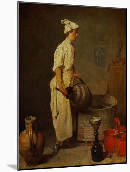 The Waiter, Around 1738-Jean-Baptiste Simeon Chardin-Mounted Giclee Print