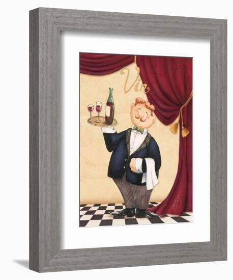 The Waiter-Vin-Daphne Brissonnet-Framed Art Print
