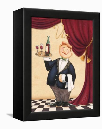 The Waiter-Vin-Daphne Brissonnet-Framed Stretched Canvas