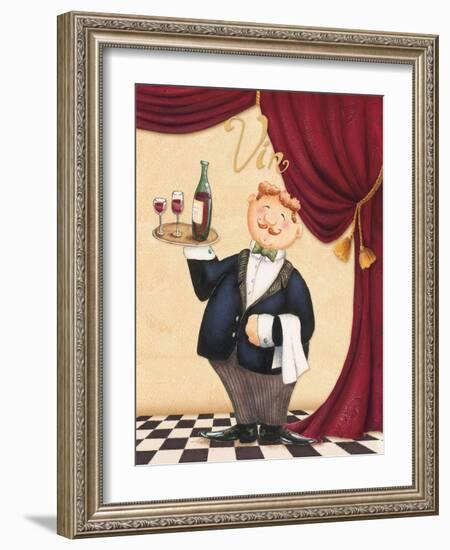 The Waiter-Vin-Daphne Brissonnet-Framed Art Print