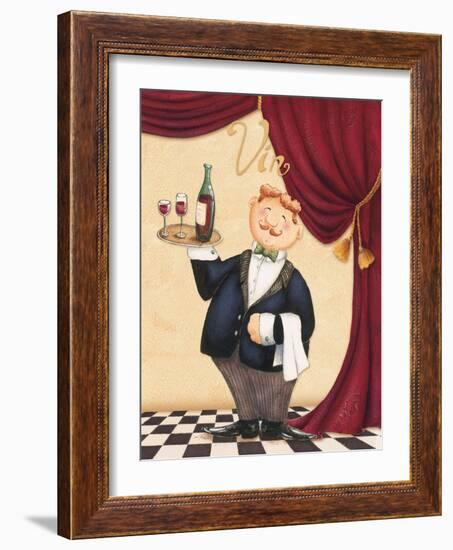 The Waiter-Vin-Daphne Brissonnet-Framed Art Print