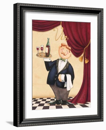 The Waiter-Vin-Daphne Brissonnet-Framed Art Print