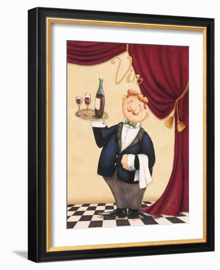 The Waiter-Vin-Daphne Brissonnet-Framed Art Print