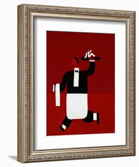 The Waiter-Cristina Rodriguez-Framed Giclee Print
