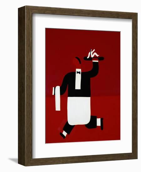 The Waiter-Cristina Rodriguez-Framed Giclee Print