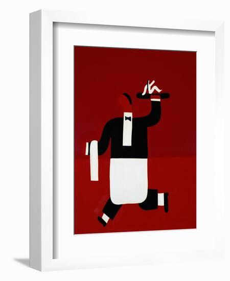 The Waiter-Cristina Rodriguez-Framed Giclee Print