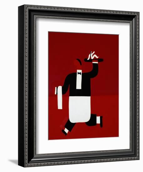 The Waiter-Cristina Rodriguez-Framed Giclee Print
