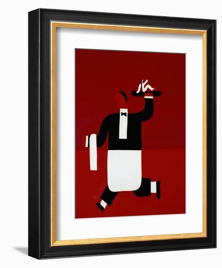 The Waiter-Cristina Rodriguez-Framed Giclee Print