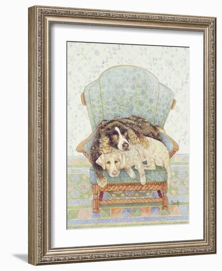 The Waiting Game-Pat Scott-Framed Giclee Print