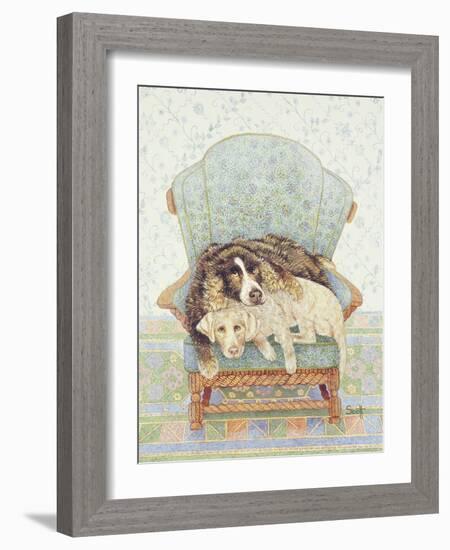 The Waiting Game-Pat Scott-Framed Giclee Print