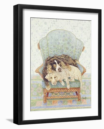 The Waiting Game-Pat Scott-Framed Giclee Print