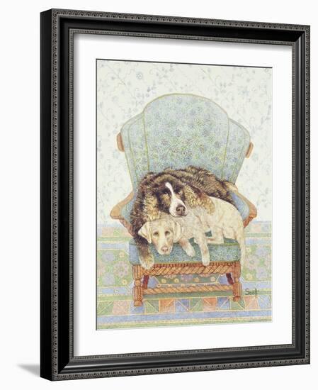 The Waiting Game-Pat Scott-Framed Giclee Print